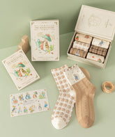 Geschenkbox mit Peter-Hase-Socken